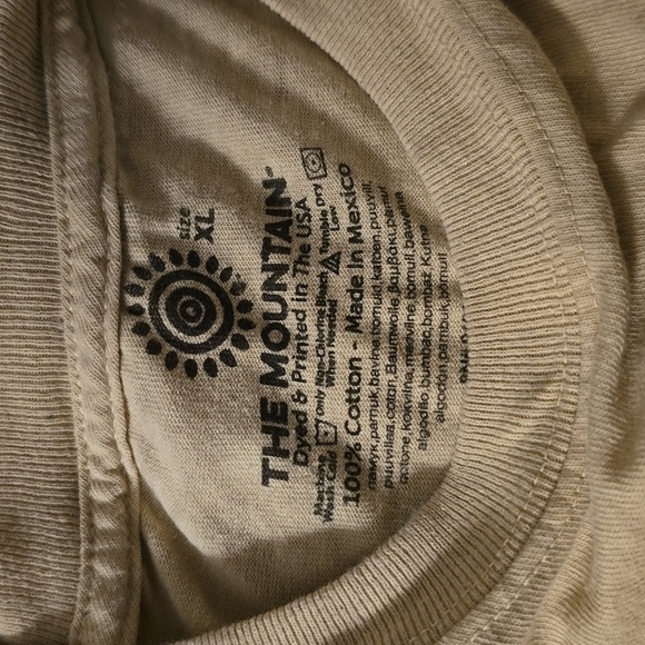 The Mountain Lion Tee XL Tan Brown - Picture 3 of 3